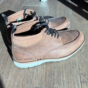 Clarks Men's Tan Leather eastridge peak boot